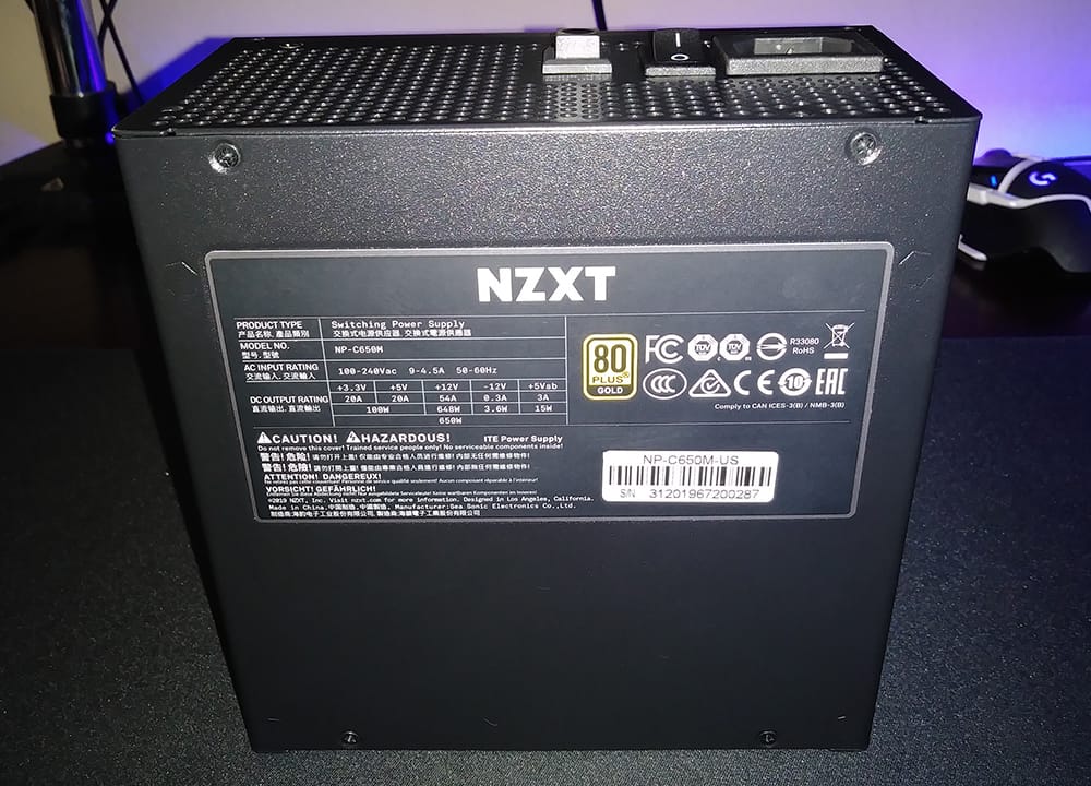 NZXT C650 8