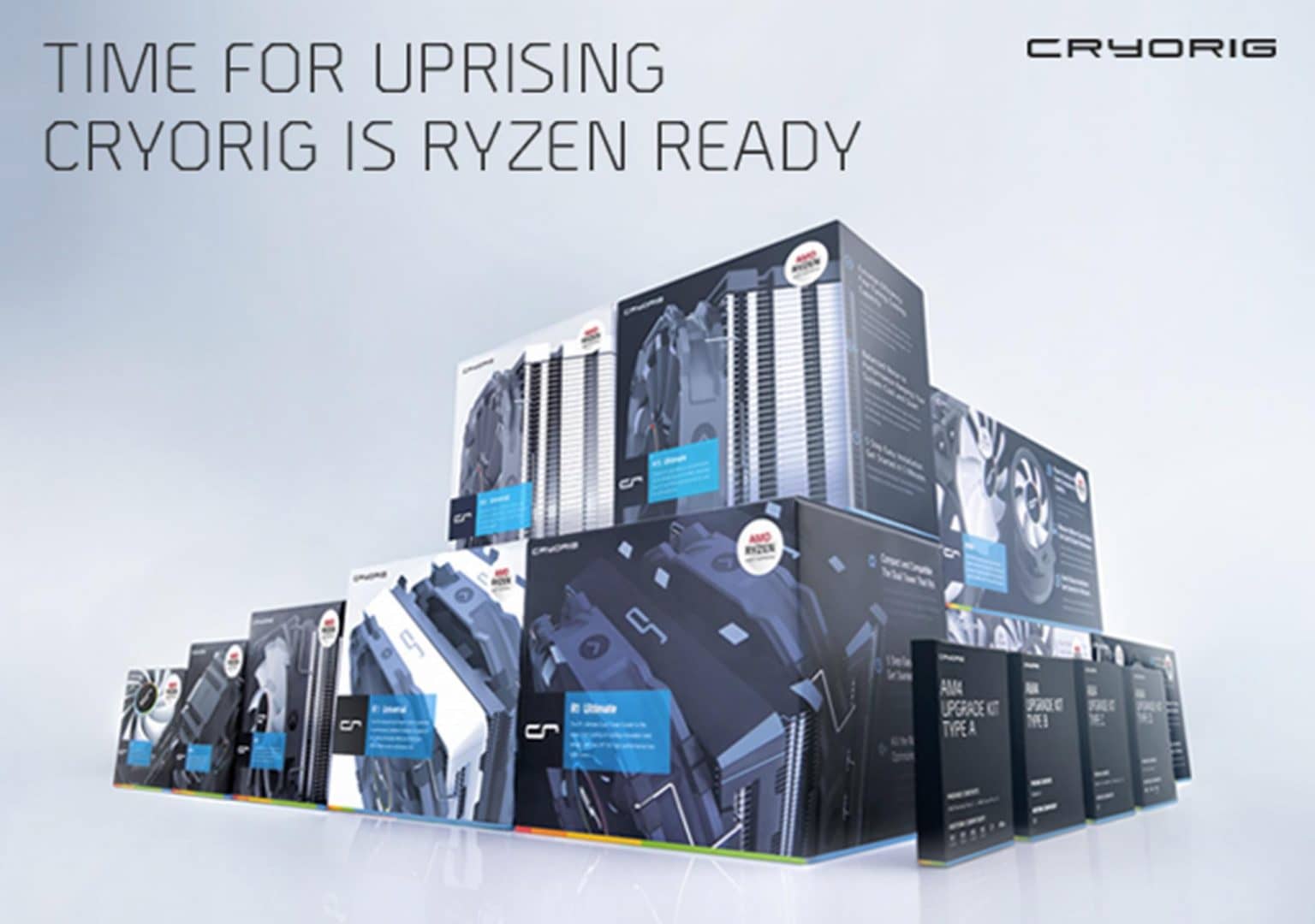 CRYORIG Readies Full AM4 Line Up and Free Upgrade Kit