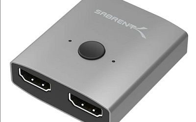 Sabrent 2-Port 4K HDMI Sharing Switch