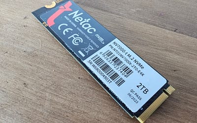 Netac NV7000-T 2TB NVMe SSD Review