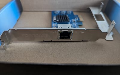 TRENDnet 2.5BASE-T PCIe Network Adapter Review