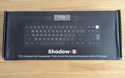 EPOMAKER SHADOW-X MECHANICAL KEYBOARD REVIEW