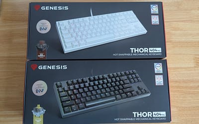 Genesis Thor 404 TKL Hot Swappable Mechanical Gaming Keyboard Review