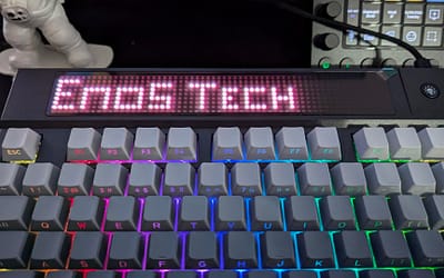 EPOMAKER Dynatab 75X – A 75% Keyboard With Customizable RGB Dot-Matrix Display