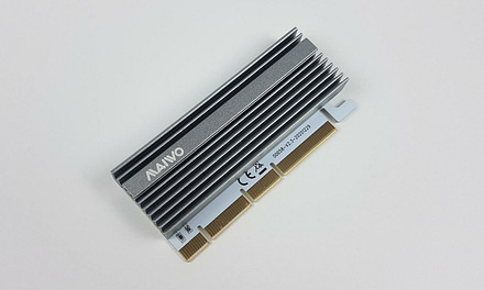 MAIWO KT058 RGB PCIe x16 to NVMe Adapter Card Review