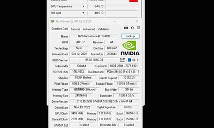 CENS Breaks 4GHz with Colorful 4090 iGAME LAB