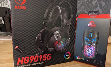 Marvo HG9015G Gaming Headset & Honeycomb Shell Gaming Mouse Review