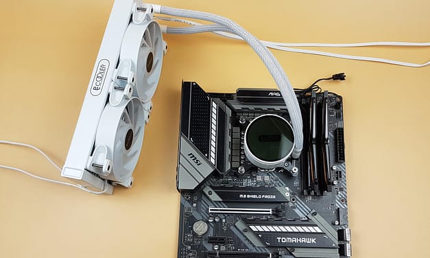 PCCOOLER GI-CX240 White A-RGB Cooler Review