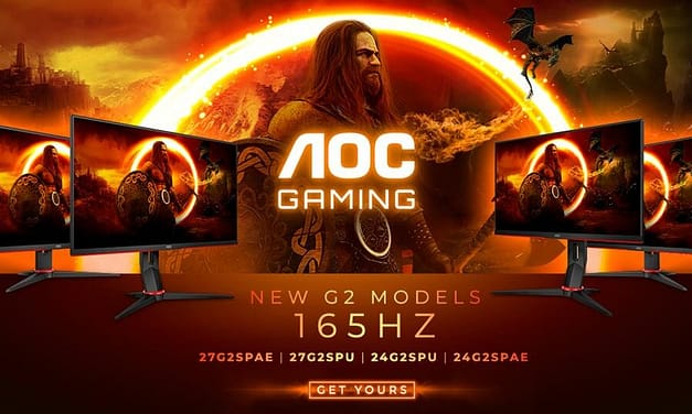 AGON by AOC’s acclaimed G2 models now in 165 Hz