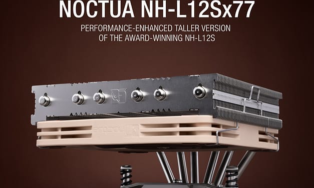 Noctua introduces NH-L12Sx77 low-profile CPU cooler