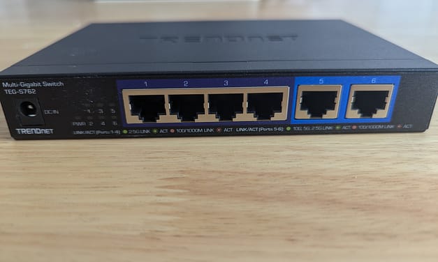 TRENDnet TEG-S762 6-Port Unmanaged Multi-Gig Switch Review