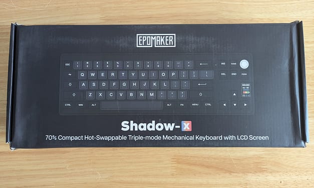 EPOMAKER SHADOW-X MECHANICAL KEYBOARD REVIEW