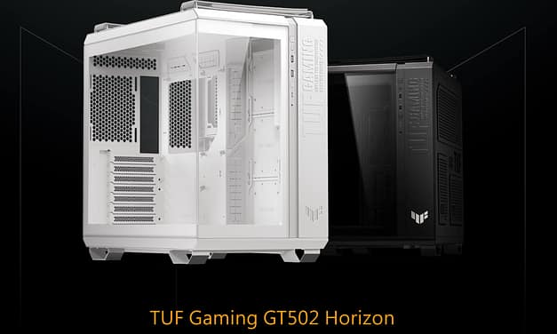 ASUS Unveils the Boldly Redesigned TUF Gaming GT502 Horizon Mid-Tower PC Case