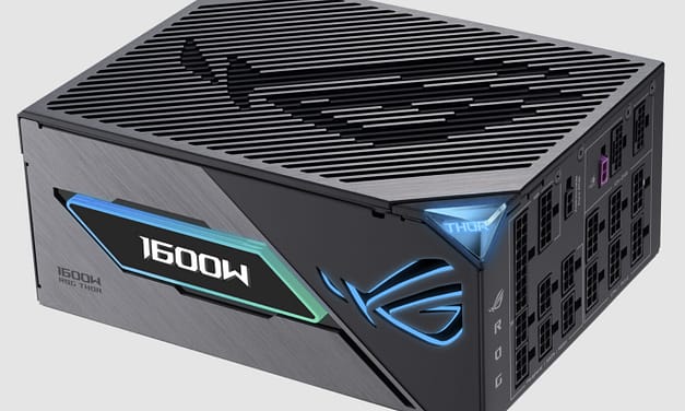 ASUS Republic of Gamers Introduces Thor III Power Supply Series