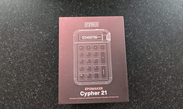 EPOMaker Cypher 21 Number Pad & Calculator Combo – Amazing clicky goodness at your fingertips