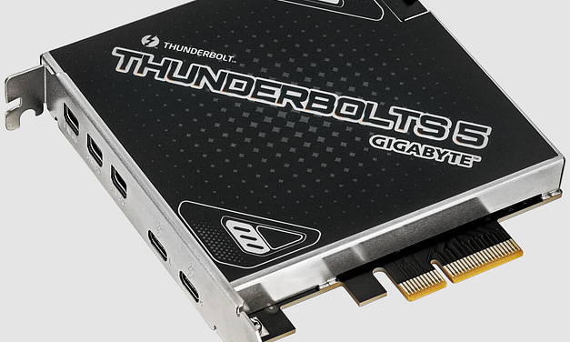 Gigabyte Releases Thunderbolt 5 Add-in Card with PCIe 4.0 Interface