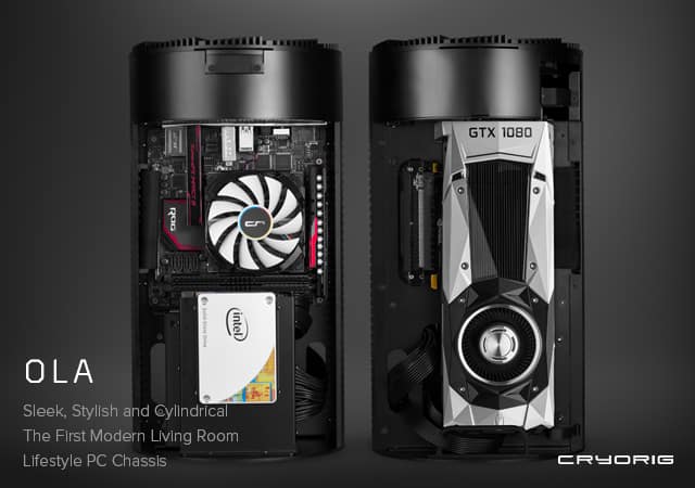 CRYORIG Reveals Two PC Cases at Computex