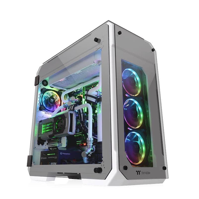 Thermaltake Releases New View 71 Tempered Glass Snow Edition Full